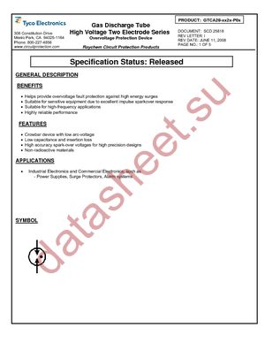 GTCA28-242M-P03 datasheet  